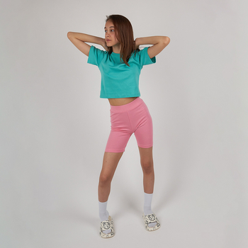 Кроп-топ Garnamama Lasting crop t-shirt 158-164 Зелений (996961.1353361) - Pampik - 4