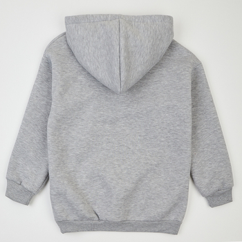 Худі на флісі Garnamama Hoodie soft Butterflies 140 Серый (975868.1331267) - Pampik - 2