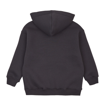 Спортивна кофта Garnamama Oversize sport zip на блискавці з капюшоном 146-152 Сірий (1043383.1408204) - Pampik - 7