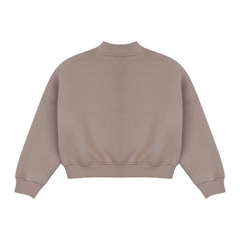 Бомбер утеплення Garnamama Oversize sport zip на блискавці 146-152 Бежевий (1041632.1407303) - Pampik - 2