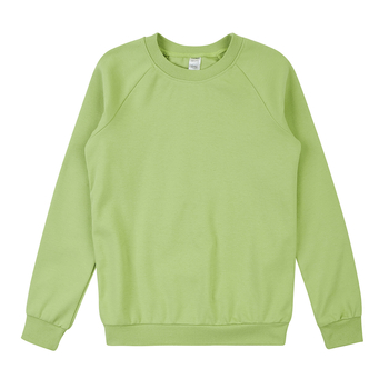 Реглан Garnamama Basic Sweatshirt інтерлок 98 Зелений (970690.1327822) - Pampik