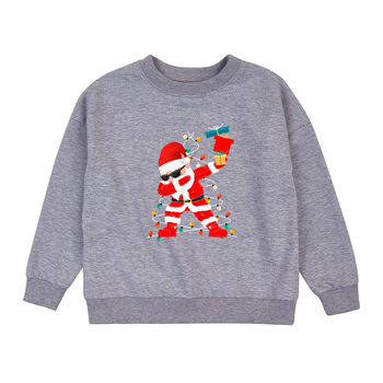 Світшот Garnamama Basic Sweatshirt 2-х нитка 128 Сірий (1032033.1397285) - Pampik