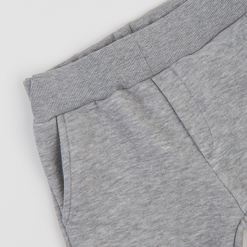 Спортивні штани на флісі Garnamama Pants girl Butterflies 128 Сірий (1030977.1312418) - Pampik - 3