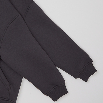 Спортивна кофта Garnamama Oversize sport zip на блискавці з капюшоном 146-152 Сірий (1043383.1408204) - Pampik - 9