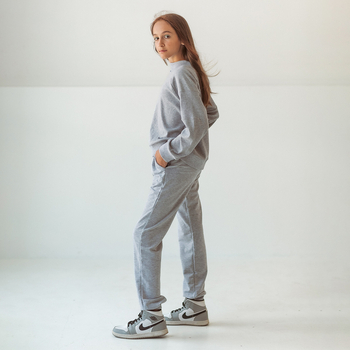 Свитшот Garnamama Basic Sweatshirt, р.146, серый (937869.1295561) - Pampik - 7