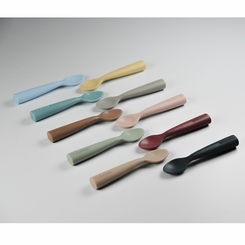 Ложка силиконовая MinikOiOi Scooper Mineral Blue (101140003) - Pampik - 5