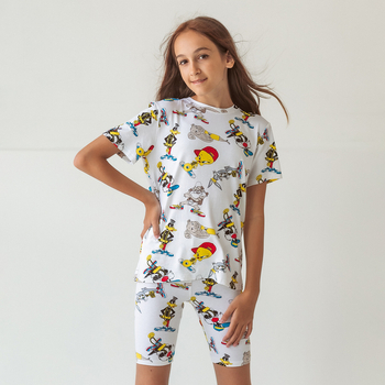 Велосипеди Garnamama Disney cycling shorts 128 Білий (923575.1283003) - Pampik - 6