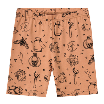 Велосипеди Garnamama Summer 2024 cycling shorts Tatto 122-128 Чорний бежевий (1000212.1225451) - Pampik