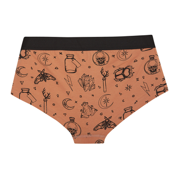 Труси-шорти Garnamama Татоо Hipster Briefs mom M Коричневый (1037837.1402741) - Pampik - 2