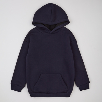 Худі на флісі Garnamama Basic Hoodie soft 122 Синий (1031546.1235335) - Pampik - 3