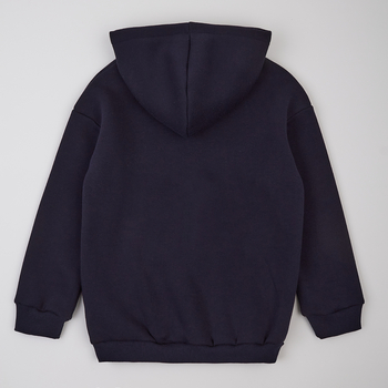 Худі на флісі Garnamama Basic Hoodie soft 122 Синий (1031546.1235335) - Pampik - 2