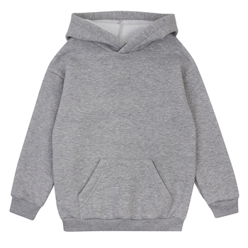 Спортивний костюм на флісі Garnamama Basic Hoodie soft 134 Сірий (1032661.1397591) - Pampik - 10