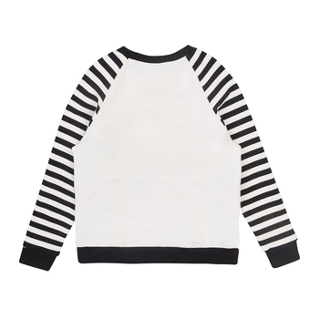 Реглан Garnamama Happy Monster SV 98 Чорний Білий (616367.720541) - Pampik - 2