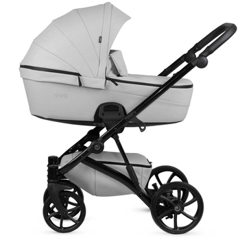 Универсальная коляска 2 в 1 Tutis Viva 5+ Essential Leather Cloud (1452085) - Pampik - 4