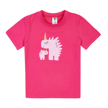 Футболка Garnamama Summer 2024 t-shirt 140-146 Рожевий (921429.1279969) - Pampik