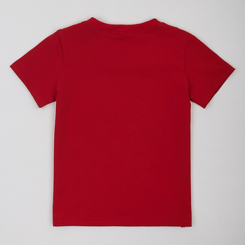 Футболка Garnamama Basic t-shirt new, р.110-116, червоний (923788.798829) - Pampik - 2