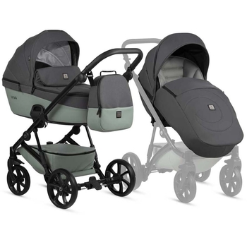 Універсальна коляска 2 в 1 Tutis Viva 5+ Essential Sage (1452039) - Pampik