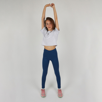 Лосини Garnamama Lasting leggings, р.122, синій (994146.1353381) - Pampik - 8