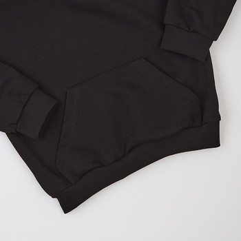 Худі на флісі Garnamama Basic Hoodie soft 170 Чорний (1034525.1235331) - Pampik - 7