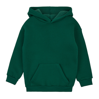 Худі на флісі Garnamama Basic Hoodie soft 128 Зелений (1039122.1235339) - Pampik
