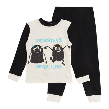 Піжама, що світиться Garnamama Neon PG 122 Черный (576810.508417) - Pampik