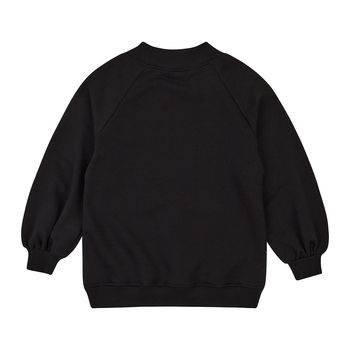 Світшот Garnamama Sweatshirt girl 140 Черный (972820.1330681) - Pampik - 2