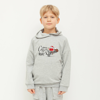 Худі Garnamama Hoodie Christmas 158 Сірий (965489.1323415) - Pampik