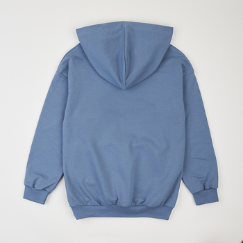Худі Garnamama Basic Hoodie 2-х нитка 134 Голубой (1009629.13703511) - Pampik - 2