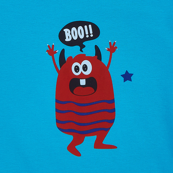 Футболка Garnamama Summer 2024 t-shirt 122-128 Голубой (920408.1279961) - Pampik - 4