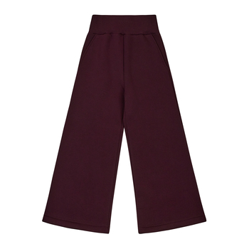 Спортивні штани на флісі Garnamama Oversize sport прямі 128 Бордовий (1042888.1407267) - Pampik - 3