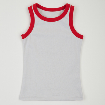 Топ Garnamama Lasting vest 122-128 Серый Красный (997365.1353401) - Pampik - 2