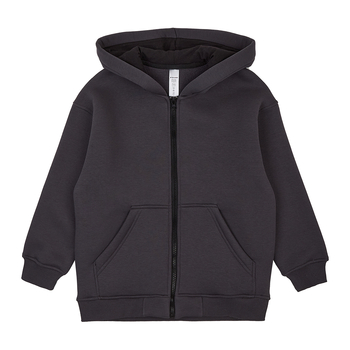 Спортивна кофта Garnamama Oversize sport zip на молнии с капюшоном 122-128 Серый (1043370.1408204) - Pampik - 6