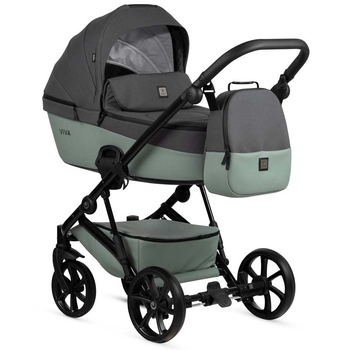 Універсальна коляска 2 в 1 Tutis Viva 5+ Essential Sage (1452039) - Pampik - 2