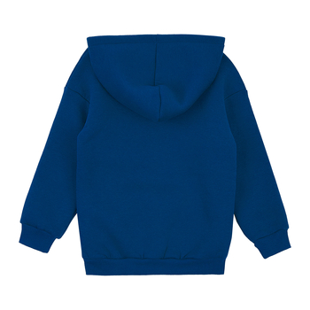 Худі на флісі Garnamama Basic Hoodie soft 146 Синий (1039485.12353311) - Pampik - 2