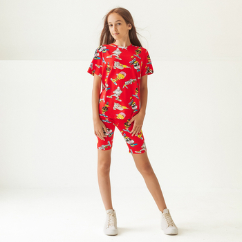 Велосипедки Garnamama Disney cycling shorts 116 Красный (923587.1283002) - Pampik - 2