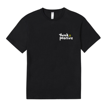 Футболка Garnamama Positive t-shirt 134-140 Чорний (984003.13410111) - Pampik