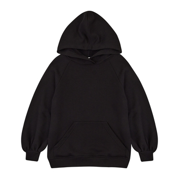 Худі Garnamama Hoodie girl 140 Чорний (972868.1330701) - Pampik - 6