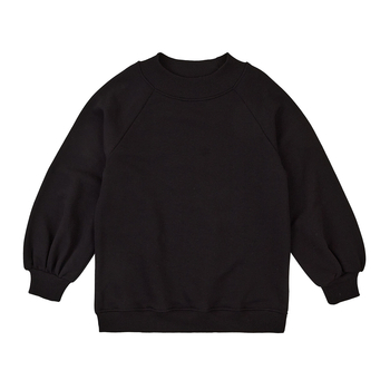 Світшот Garnamama Sweatshirt girl 134 Черный (972819.1330681) - Pampik