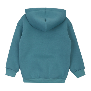 Худі на флісі Garnamama Basic Hoodie soft 140 Зелений (1039115.12353310) - Pampik - 2