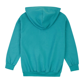 Худі Garnamama Basic Hoodie 2-х нитка 140 Зеленый (1008886.11408815) - Pampik - 2