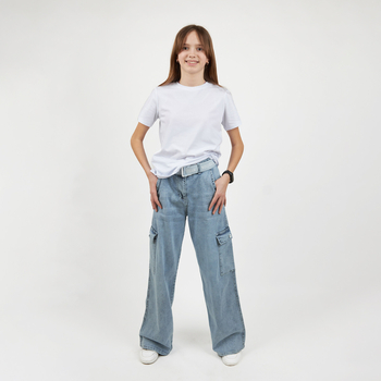 Футболка Garnamama Basic t-shirt new, р.98-104, білий (921214.798827) - Pampik - 5