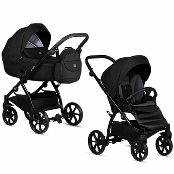 Універсальна коляска 2 в 1 Tutis UNO 5+ Essential collection Charcoal - Pampik