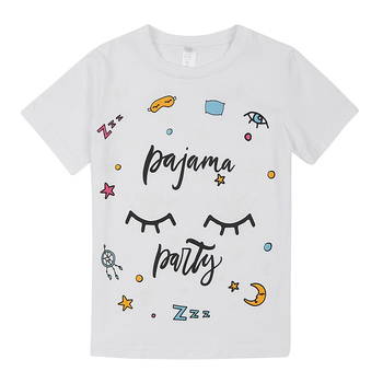 Футболка Garnamama Neon t-shirt, р.122, білий (1030395.13339310) - Pampik