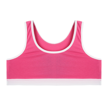 Ліф Garnamama Basic crop tops elastic girl 158-164 Рожевий (868089.1192022) - Pampik