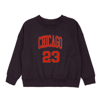 Світшот Garnamama Basic Sweatshirt 2-х нитка 146 Чорний (1021901.1386413) - Pampik