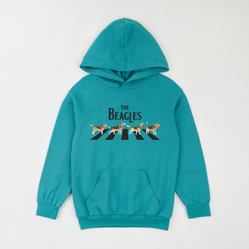 Худі Garnamama Basic Hoodie 2-х нитка 146 Зелений (1009577.1370356) - Pampik - 3