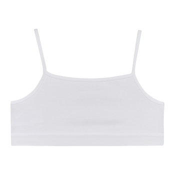 Ліф Garnamama Basic crop tops girl 122-128 Белый (831030.1190153) - Pampik - 2