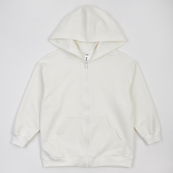 Спортивна кофта Garnamama худи велике на блискавці 122-128 Молоко (1049352.1416196) - Pampik - 3