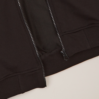 Спортивна кофта Garnamama худа велика на блискавці 158-164 Чорний (1049380.1416191) - Pampik - 6