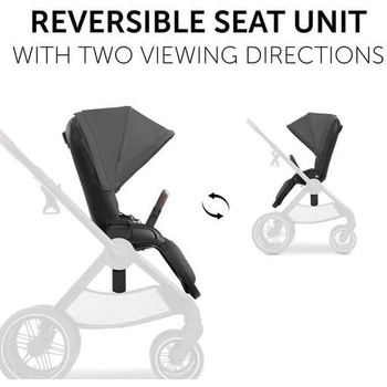 Універсальна коляска 2 в 1 Hauck Walk N Care Air Dark Grey (16548-5) - Pampik - 4